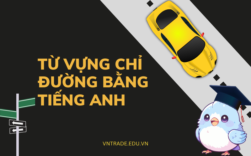 từ vựng chỉ đường bằng tiếng Anh đơn giản nhất