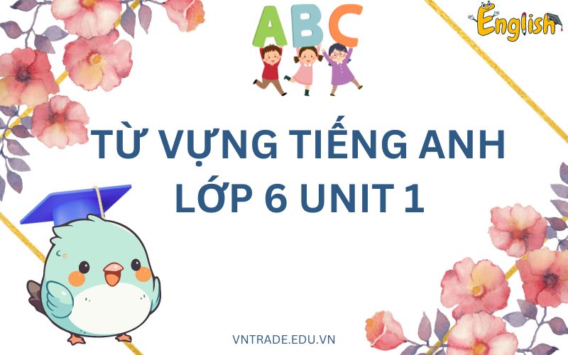 Từ vựng tiếng anh lớp 6 unit 1
