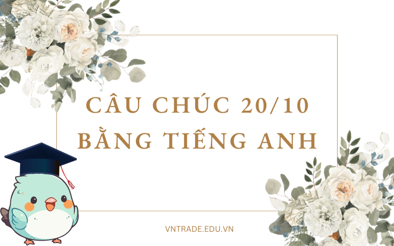 Câu chúc 20/10 bằng tiếng Anh