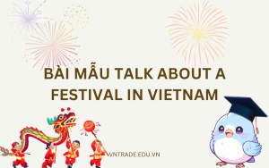 Talk about a festival in Vietnam