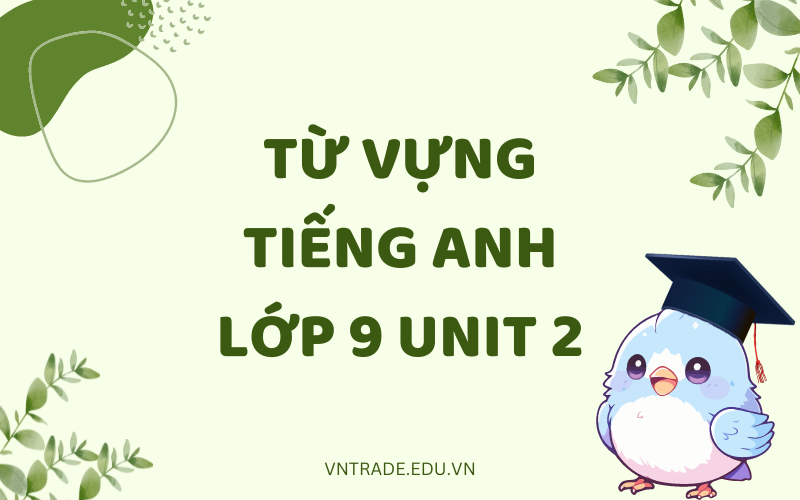 Từ vựng tiếng Anh lớp 9 Unit 2