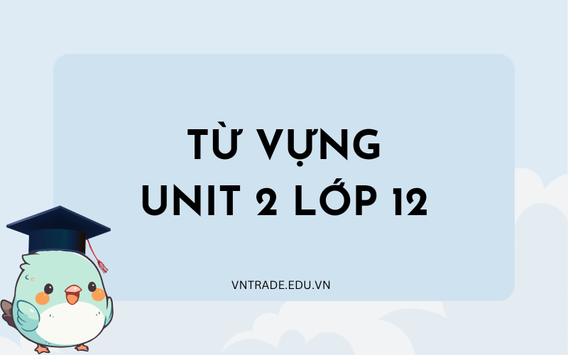 Từ vựng Unit 2 lớp 12