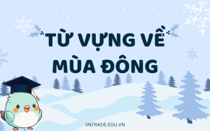 Từ vựng về mùa đông