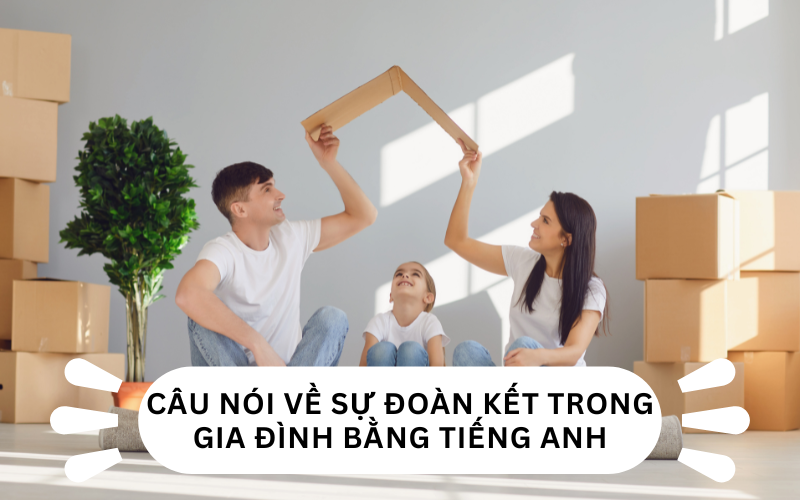 Câu nói về sự đoàn kết trong gia đình bằng tiếng Anh