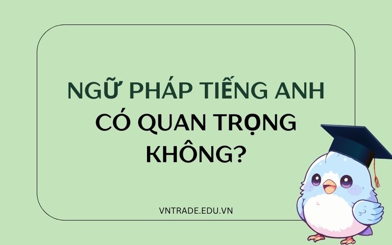 Ngữ pháp tiếng Anh có quan trọng không?