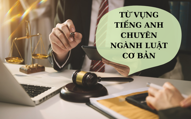 Từ vựng tiếng Anh chuyên ngành Luật cơ bản