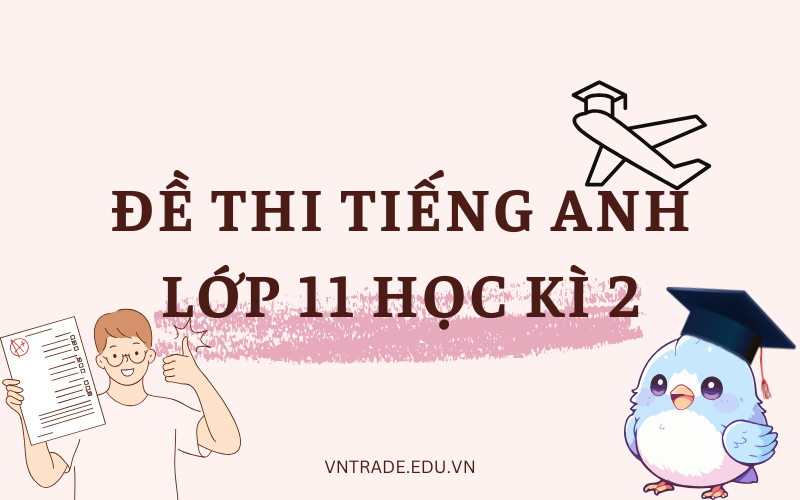 Đề thi tiếng Anh lớp 11 học kì 2