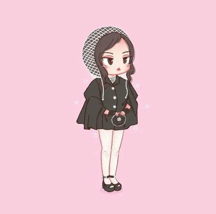 blackpink jennie chibi cute 