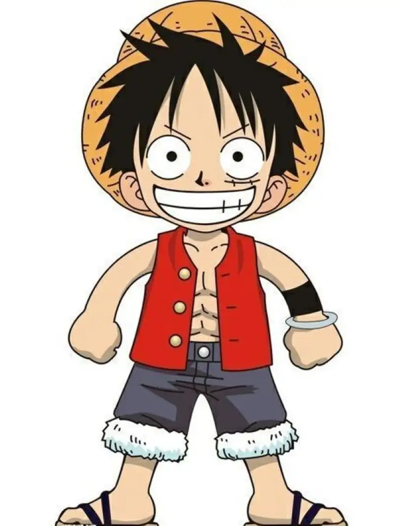 luffy cute chibi ngầu