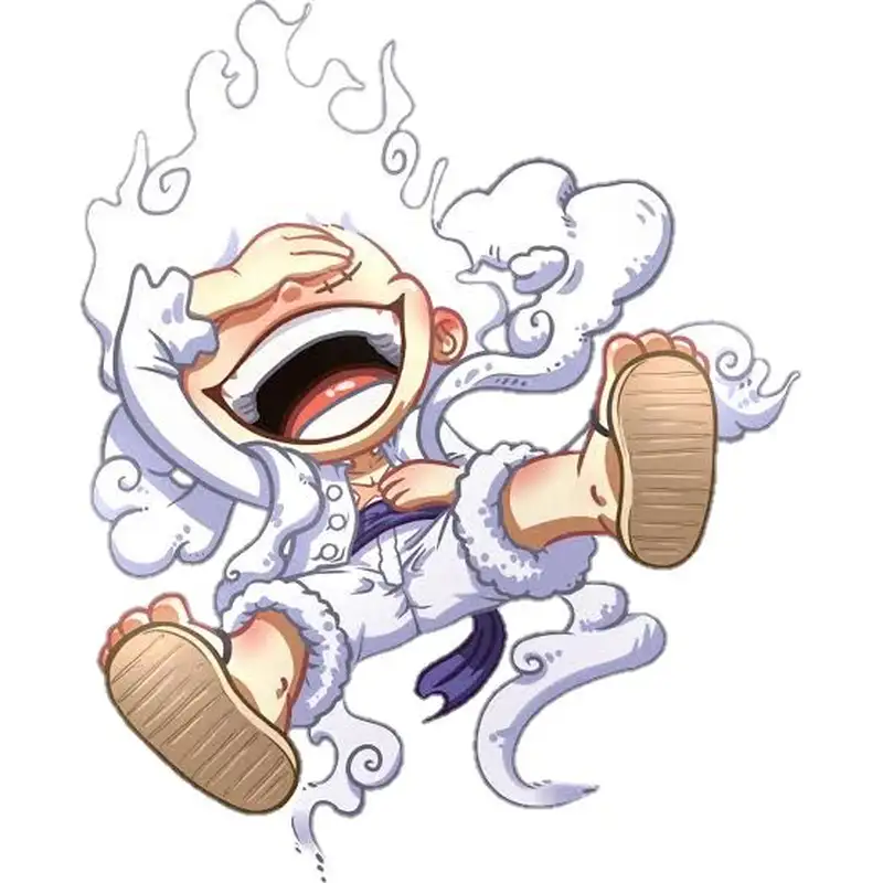 ảnh luffy gear 5 chibi cute