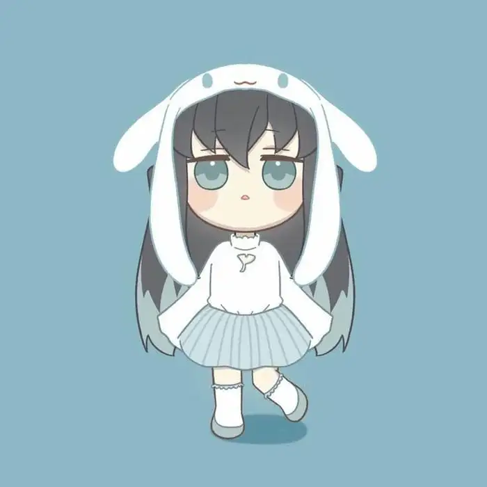 muichirou cute chibi đội mũ