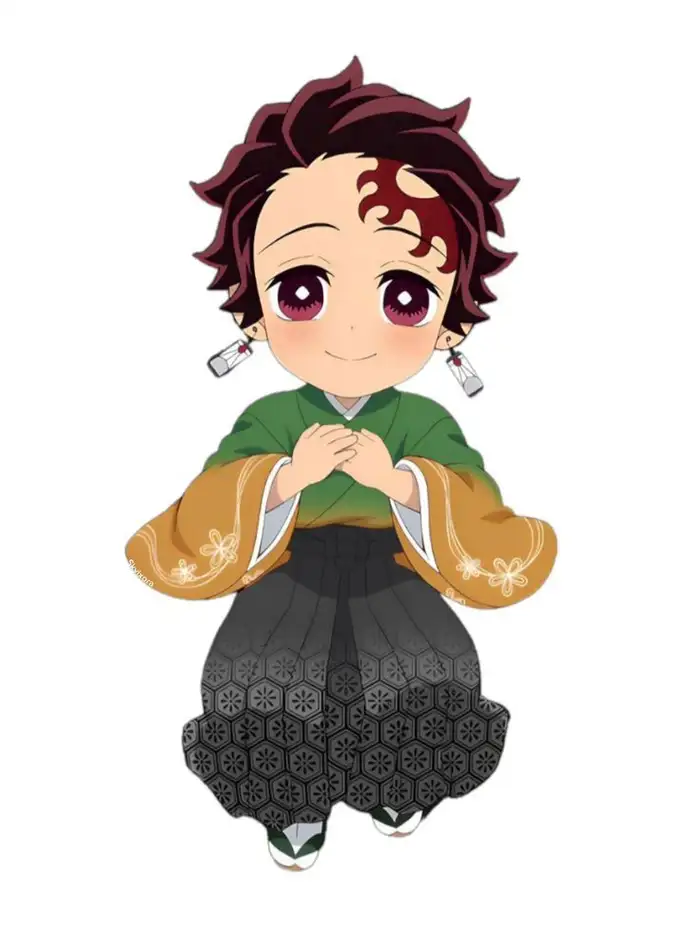 ảnh tanjiro chibi cool ngầu