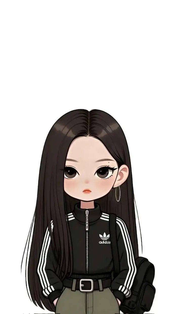 ảnh blackpink Jennie chibi cute ngầu