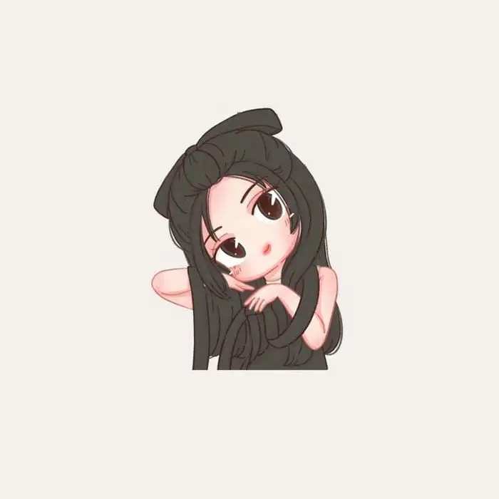 hình ảnh chibi nữ cute blackpink dễ thương