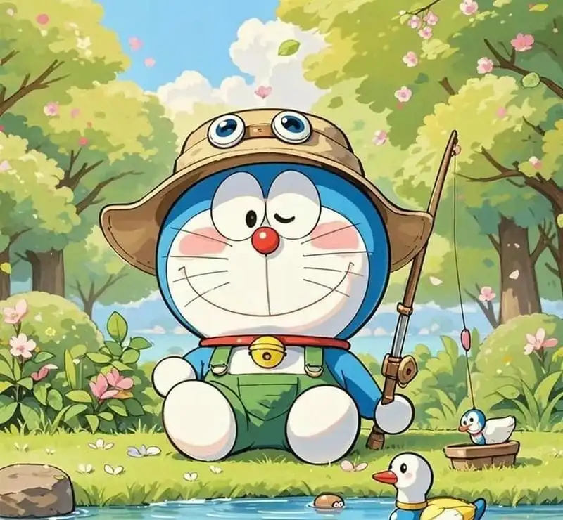 tải ảnh doraemon cute chibi