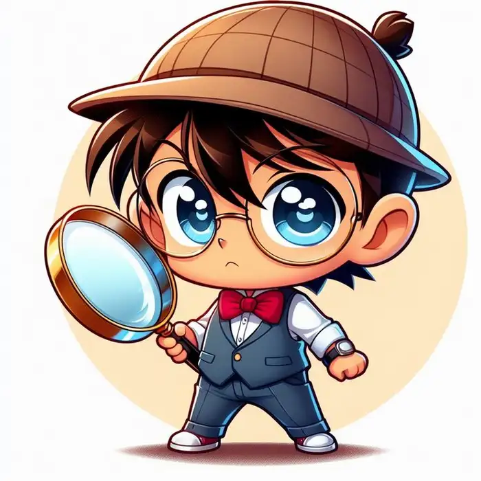 conan chibi ảnh conan cute đáng yêu