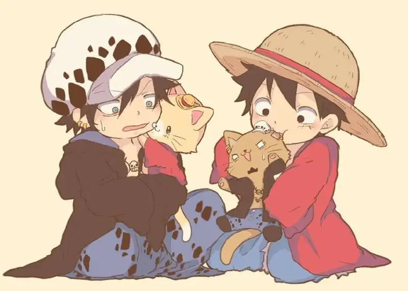 luffy cute chibi