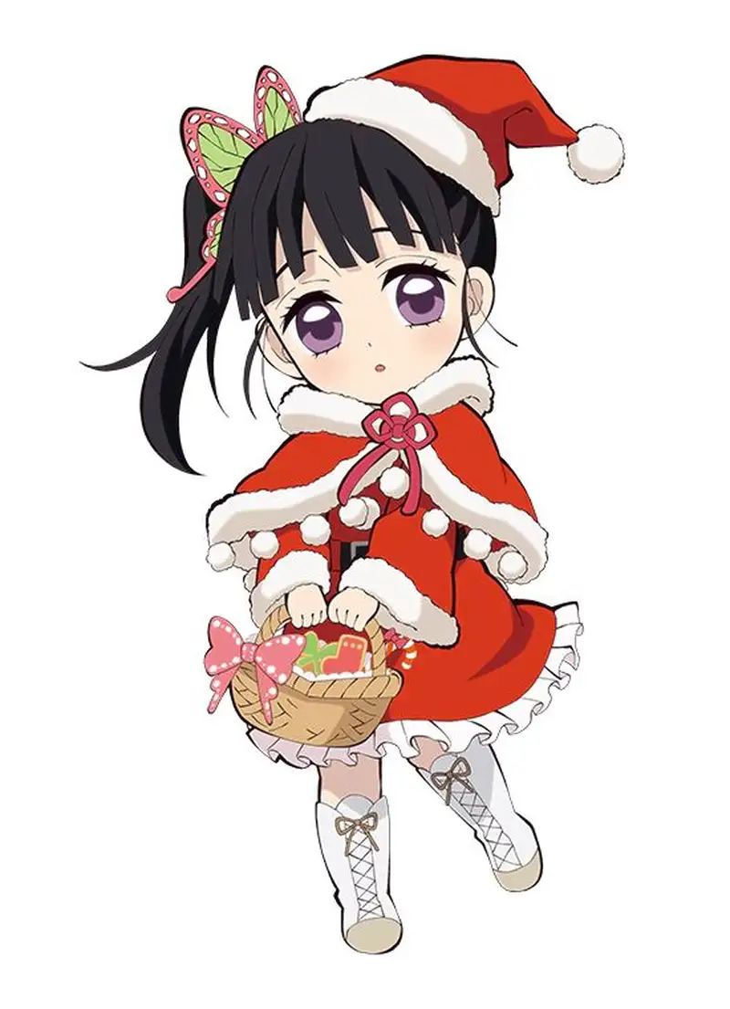 hình kanao đi chơi noel chibi cute