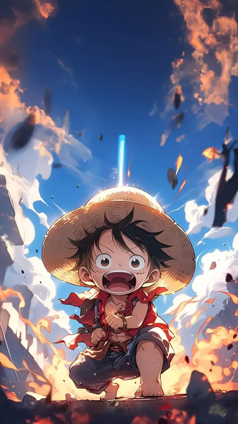 luffy cute chibi chất nhất