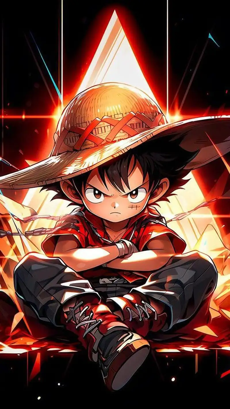 tải ảnh luffy cọc cằn cute