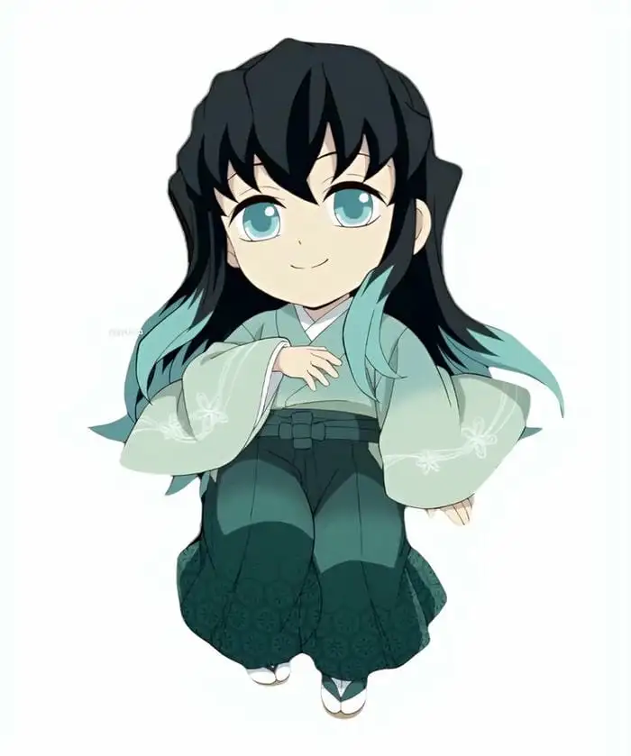 ảnh muichirou chibi cute nhảy