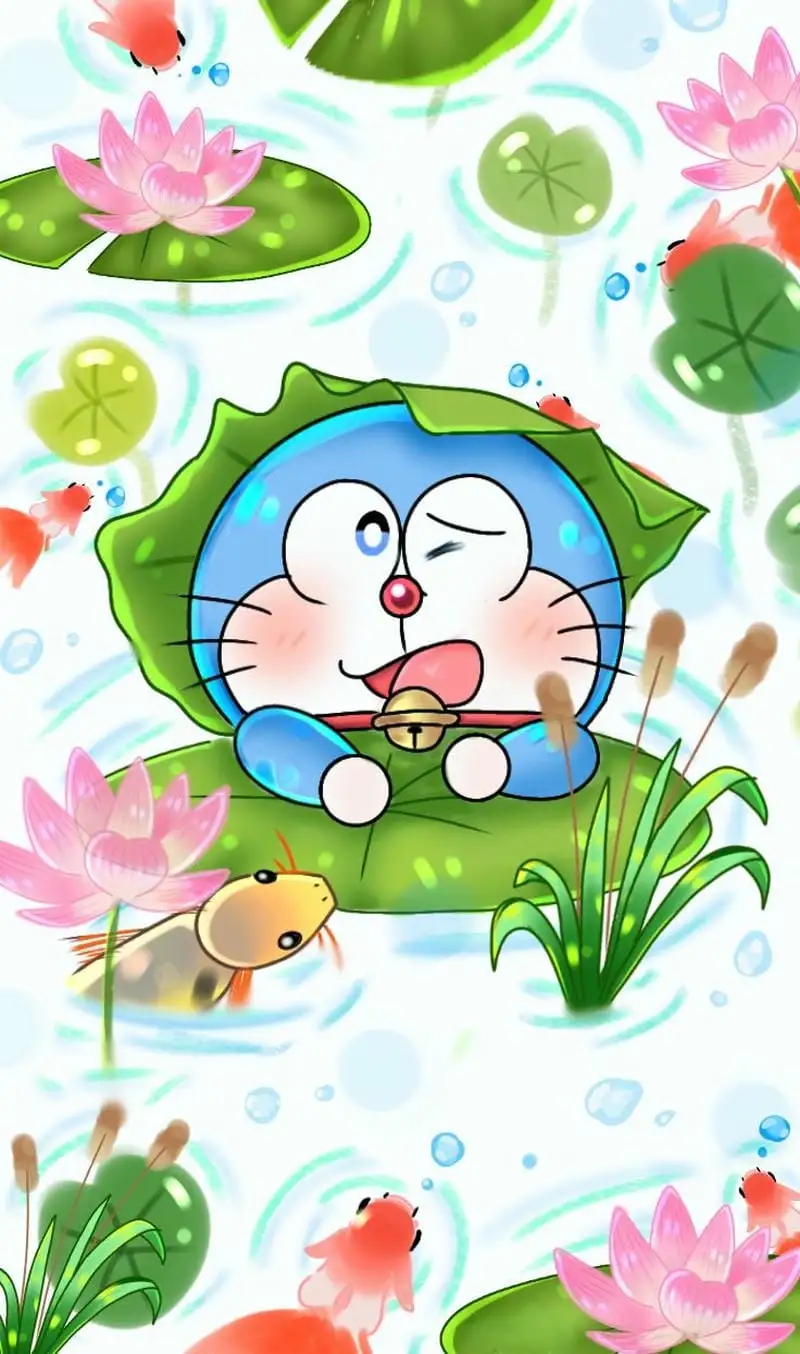 ảnh doraemon chibi dễ thương