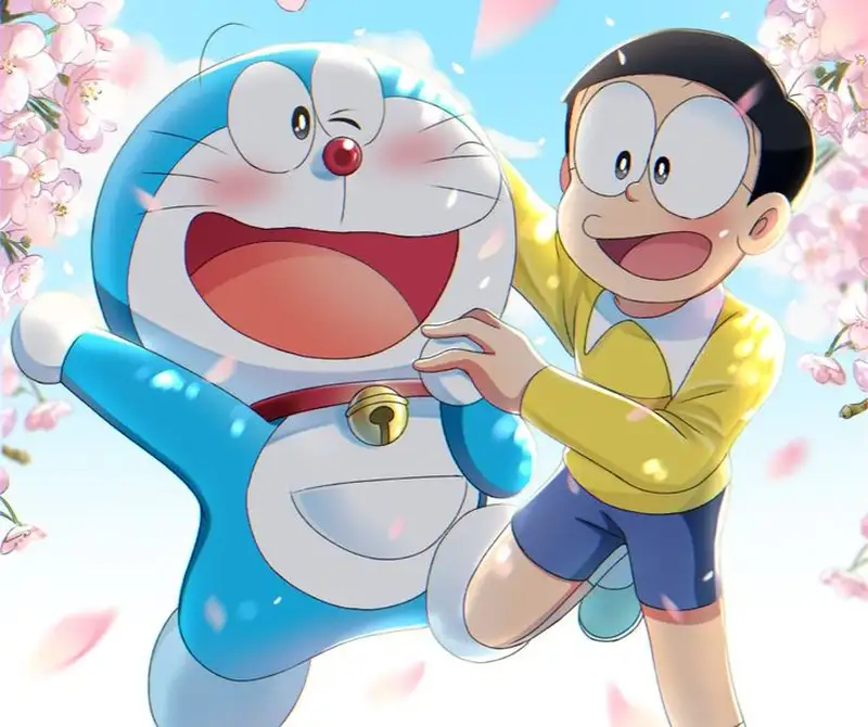 ảnh doraemon và nobita chibi cute