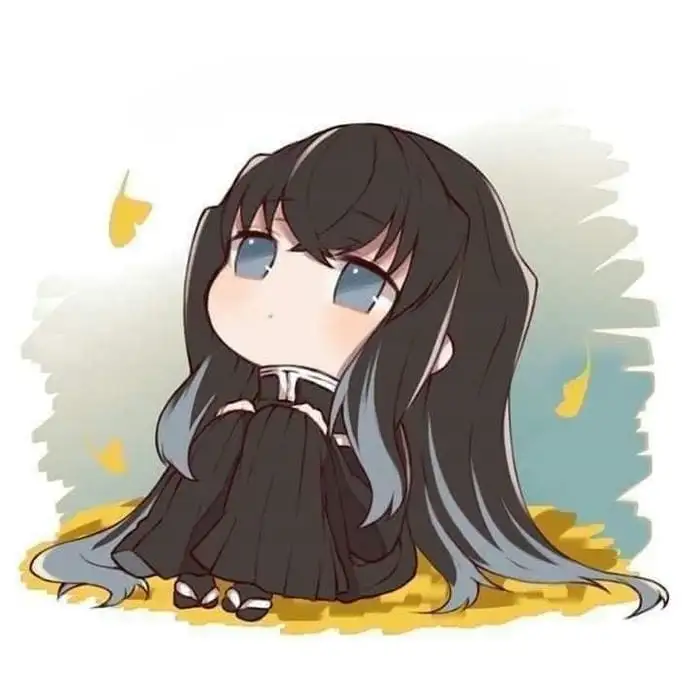 muichirou cute chibi cô đơn