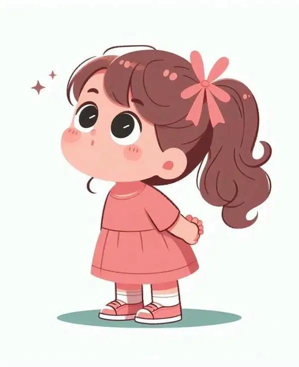 hình chibi bé gái cute