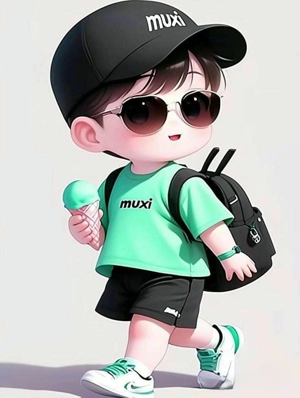 chibi bé trai ngầu chất