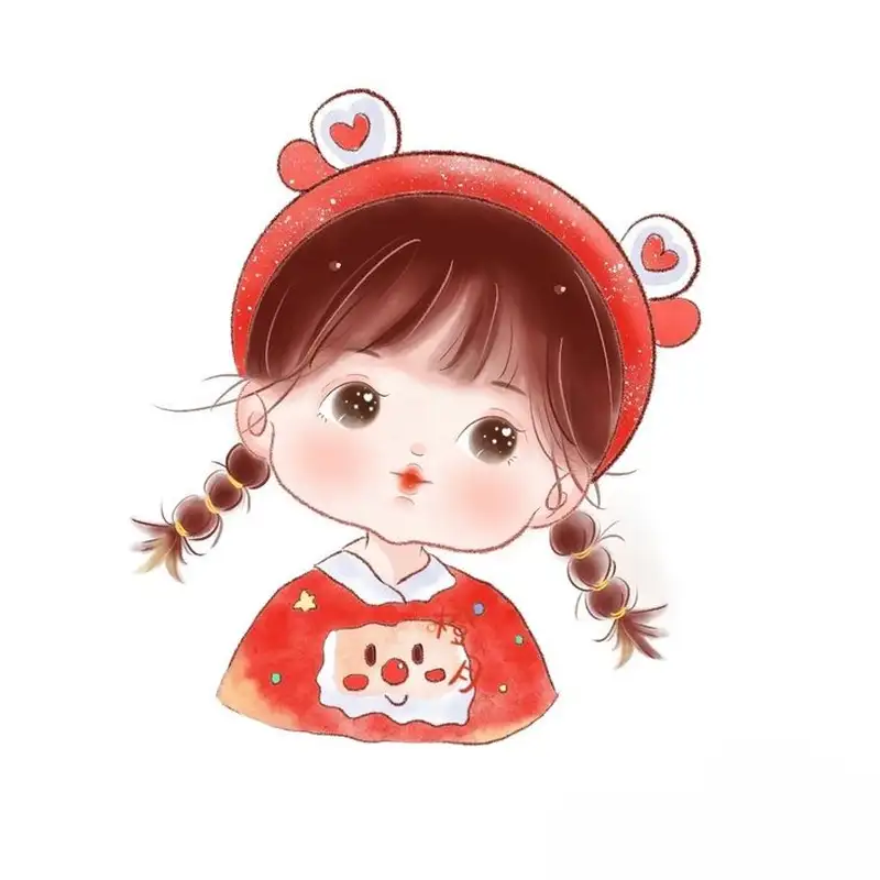 ghép ảnh chibi tết nhỏ nhắn