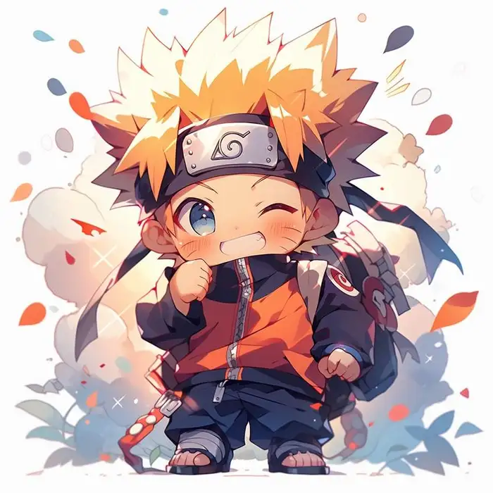 ảnh naruto chibi nháy mắt