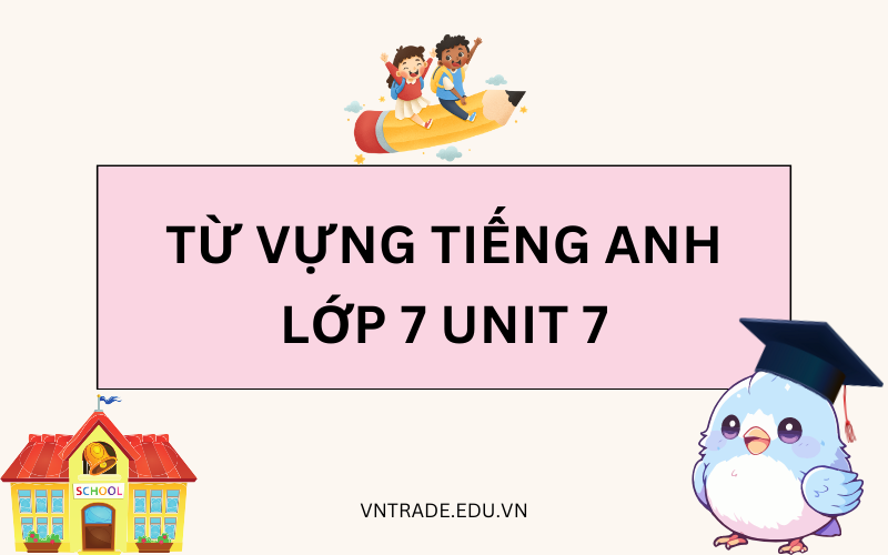 từ vựng tiếng Anh lớp 7 unit 7 traffic