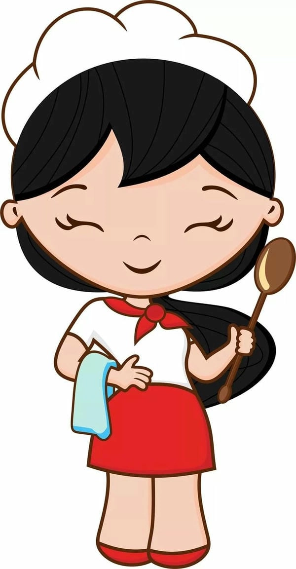 Đầu bếp chibi nam ngộ nghĩnh