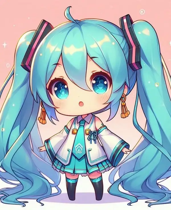 miku chibi cute xinh xắn