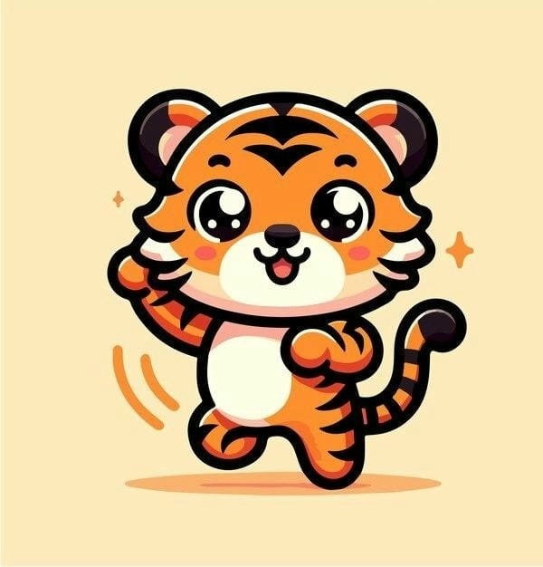 tải ảnh chibi hổ đáng yêu nhất