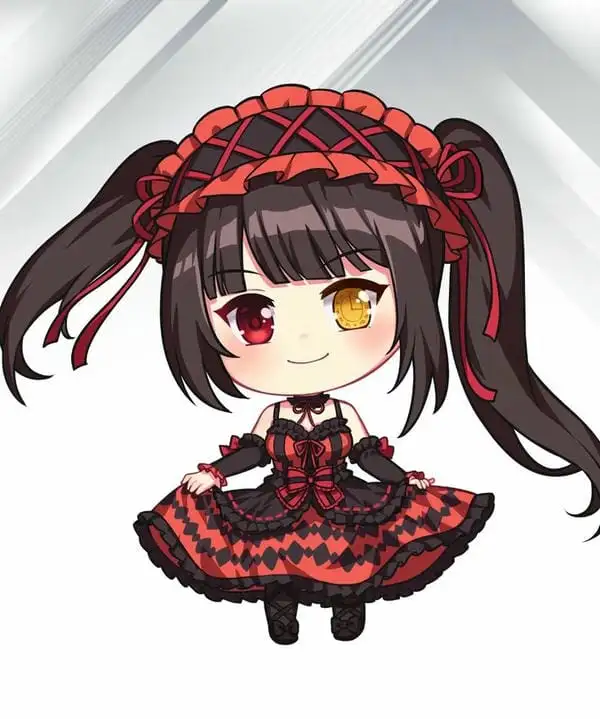 ảnh anime kurumi chibi siêu dễ thương