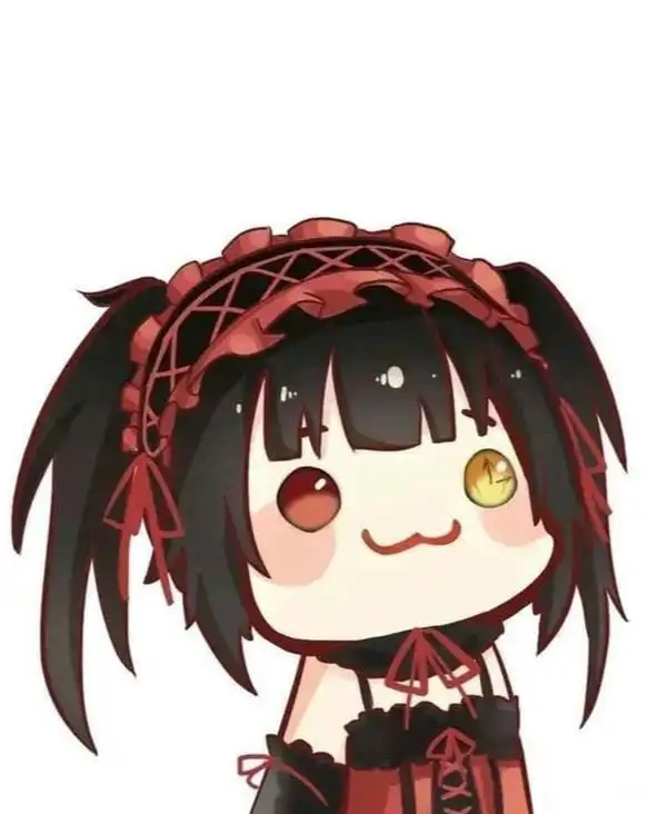 ảnh kurumi mặt tròn chibi