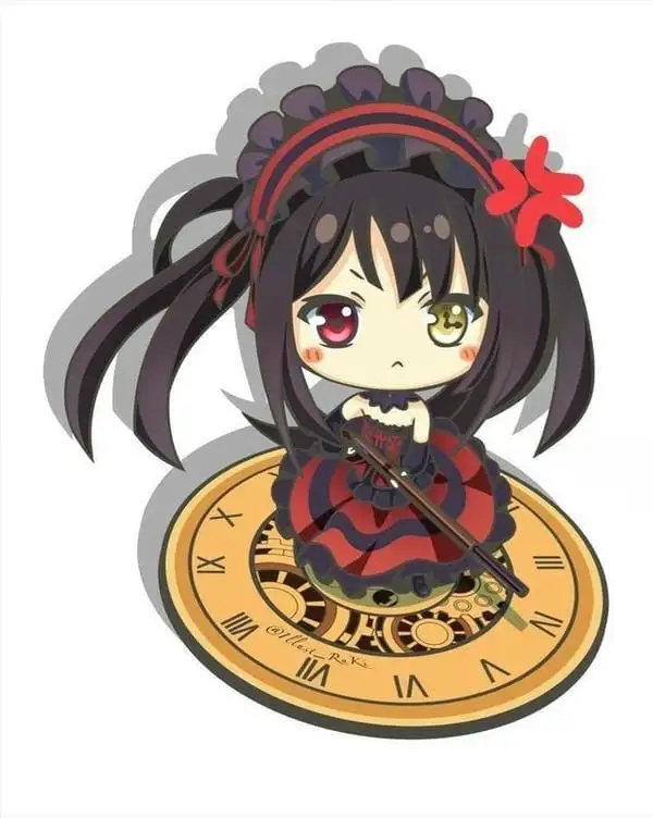 ảnh anime kurumi chibi đáng yêu