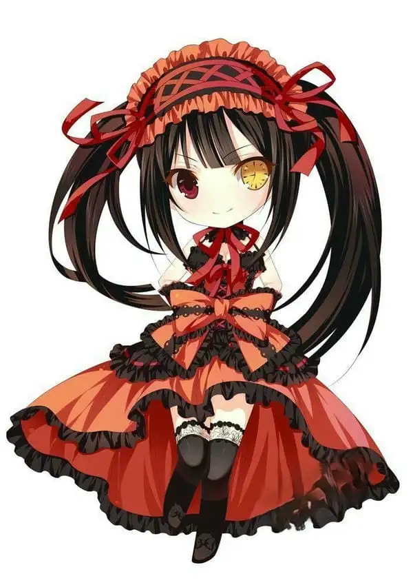 ảnh anime kurumi chibi dễ thương