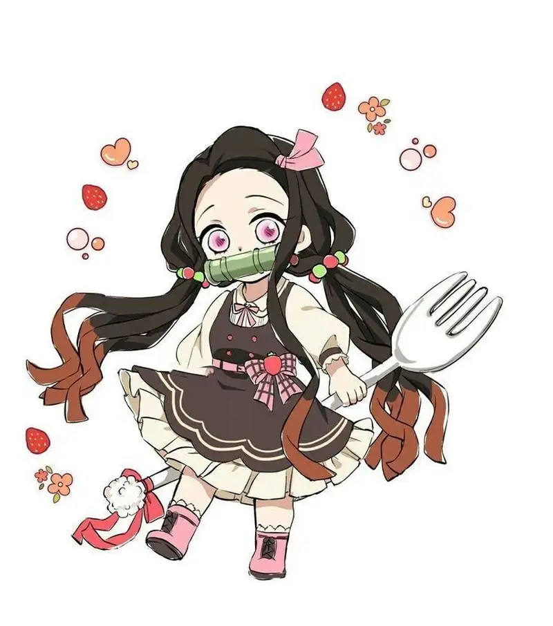 ảnh nezuko chibi cute