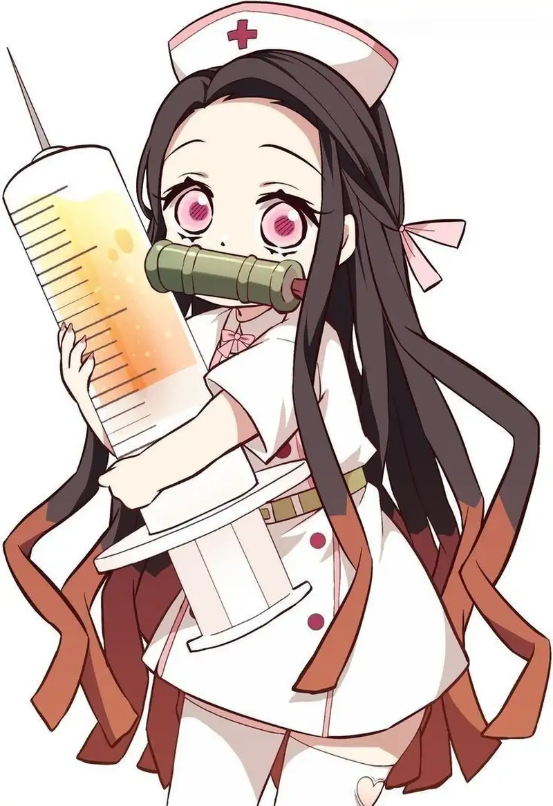 ảnh nezuko dễ thương chibi