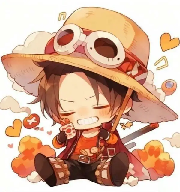 chibi ảnh one piece ace