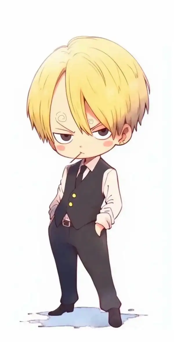 hình ảnh one piece chibi sanji