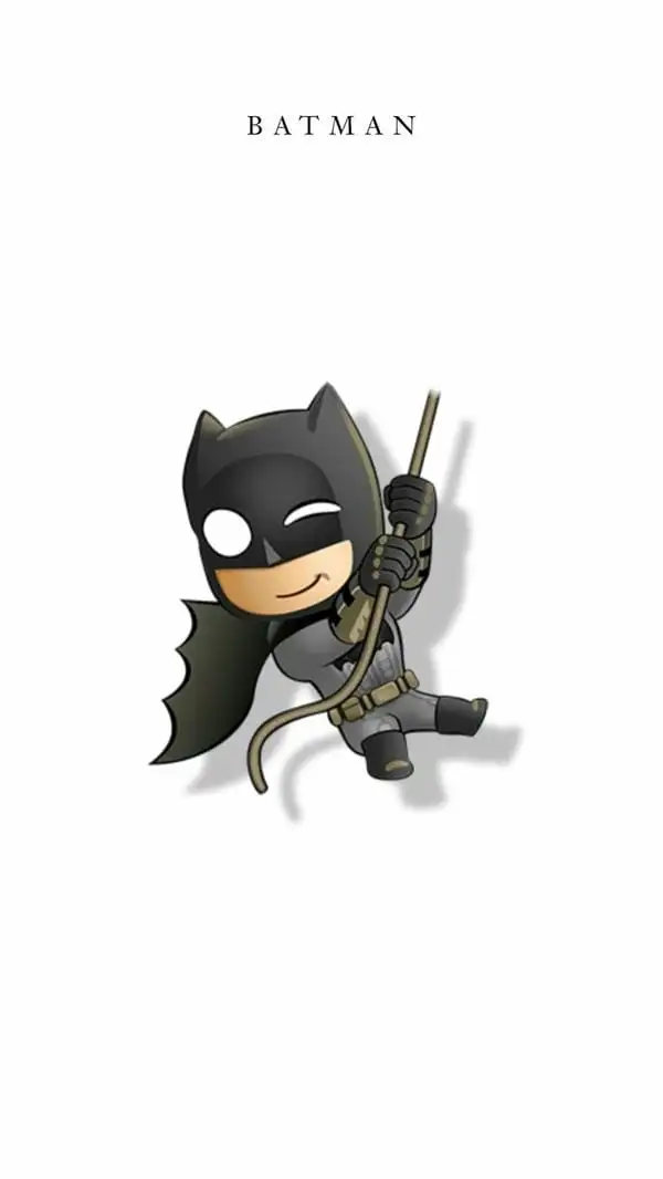 batman chibi đu dây