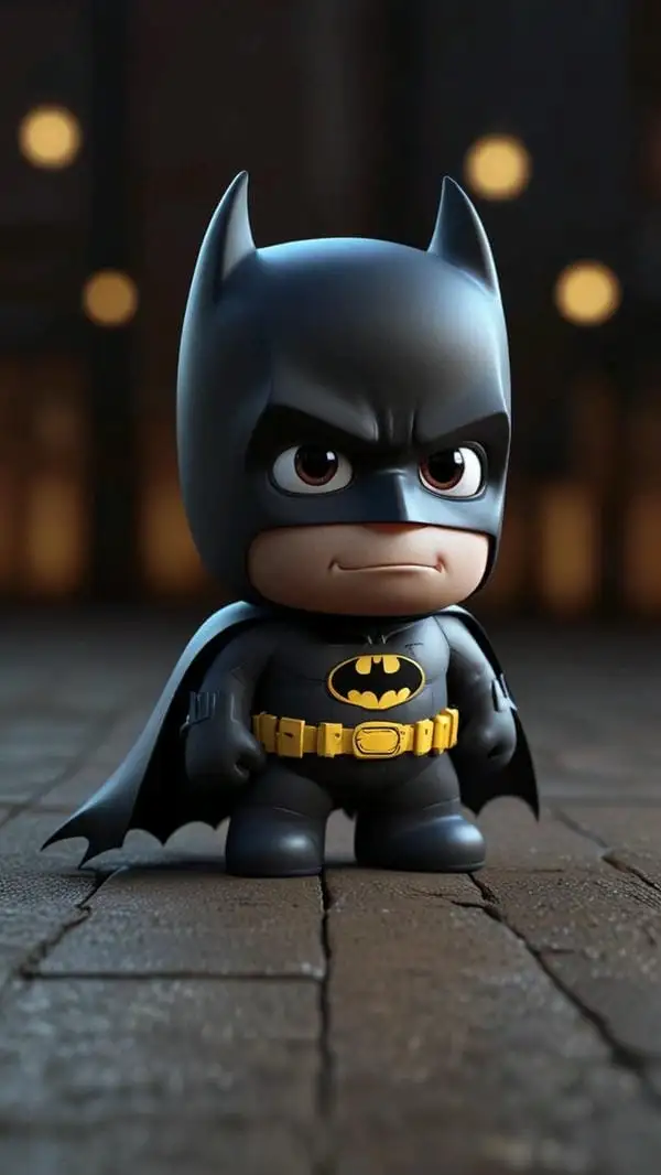 ảnh batman dỗi chibi