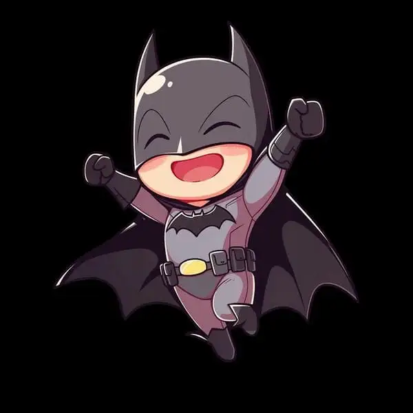 hình batman nhảy chibi 