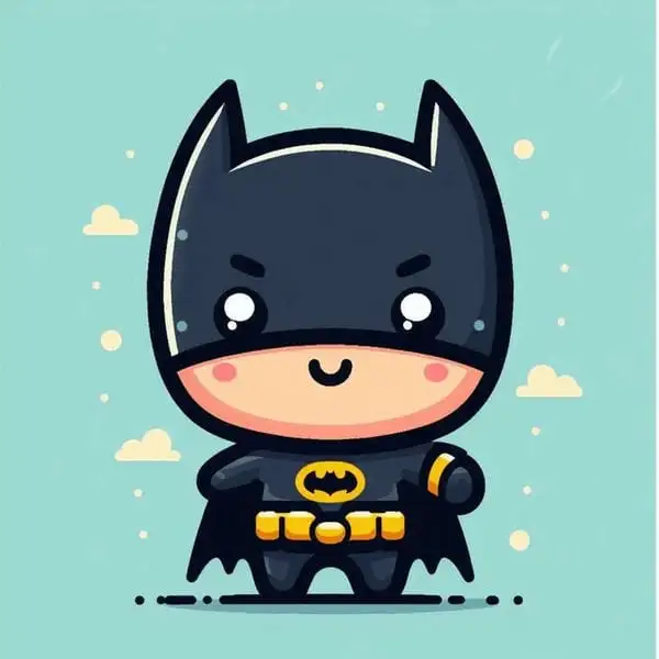 batman ngộ nghĩnh chibi cute