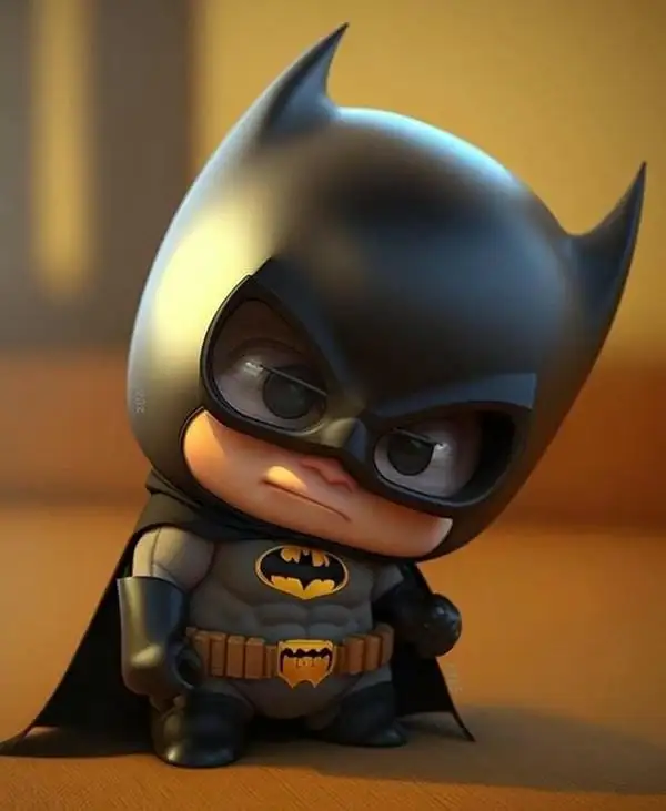 chibi batman khó chịu