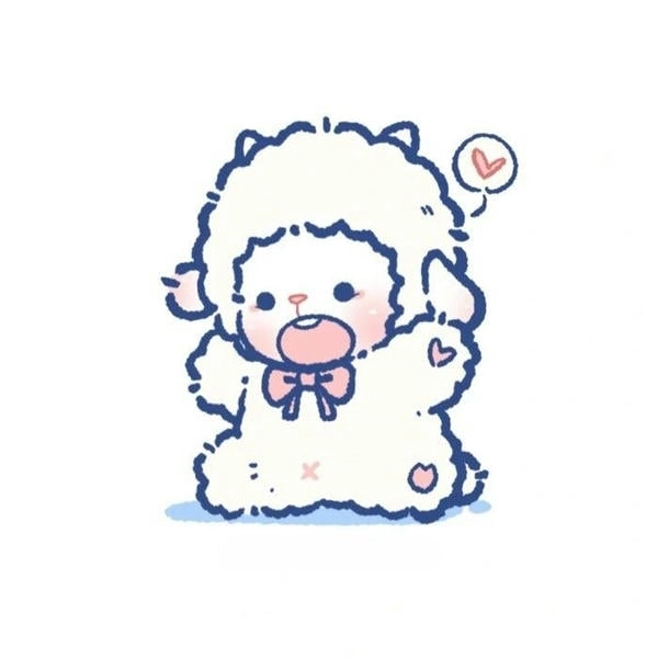 Ảnh con cừu cute ngộ nghĩnh đáng yêu
